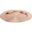 Platzteller Kelly - Edelstahlfarben/Kupferfarben, LIFESTYLE, Metall (33/1cm) - MÖMAX modern living