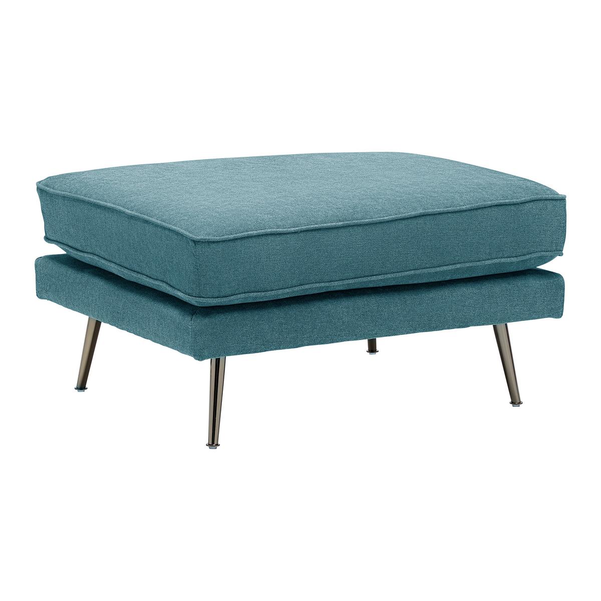 Wohnlandschaft grün, "Dunja" - Grau/Grün, Modern, Holz/Textil (295/89/161cm) - Bessagi Home