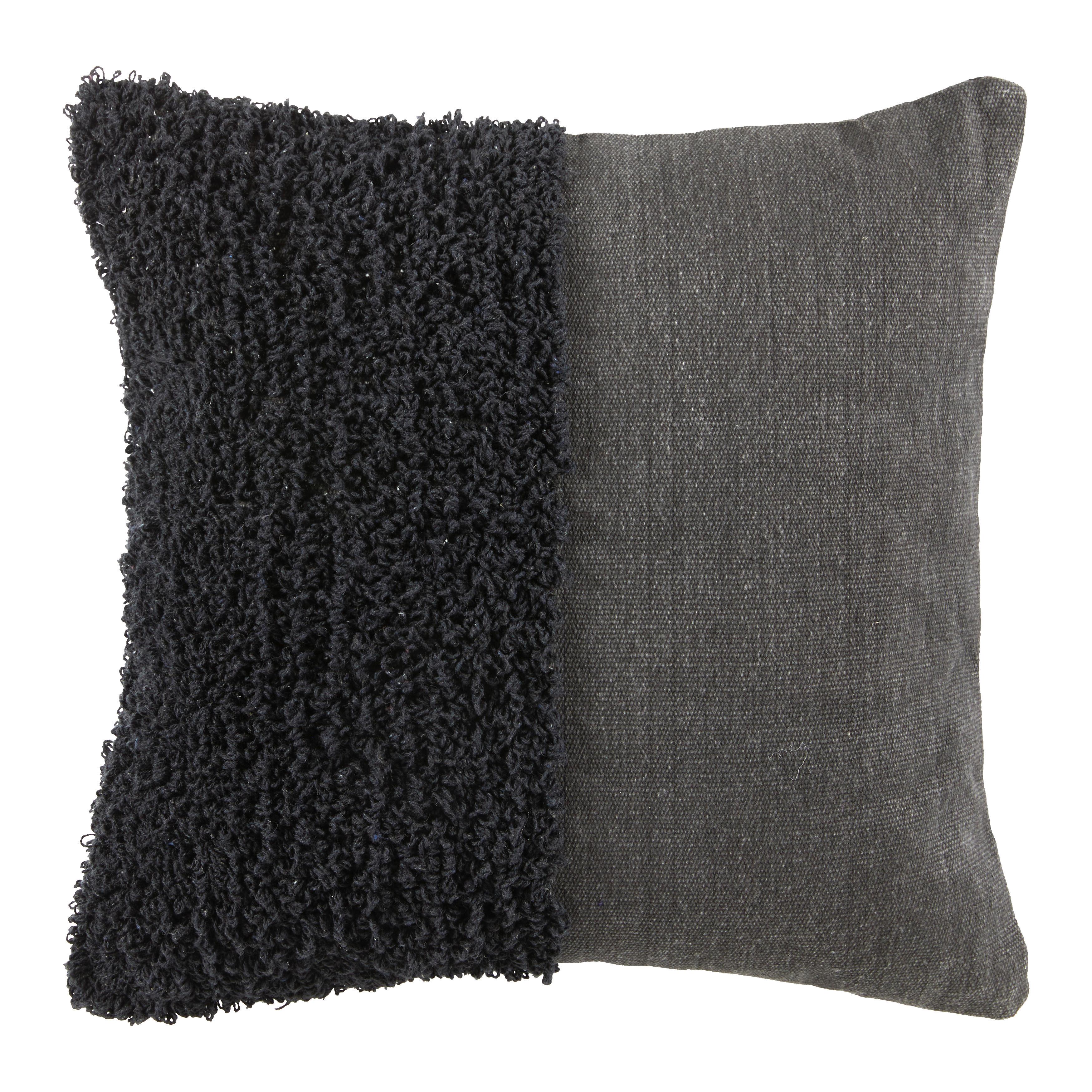 Díszpárna Abele 45/45 - fekete, Lifestyle, textil (45/45cm) - Bessagi Home