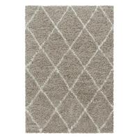 Hochflorteppich Alvor 3401 Beige ca. 160x230cm - Beige, Basics, Textil (160/230cm) - Novel