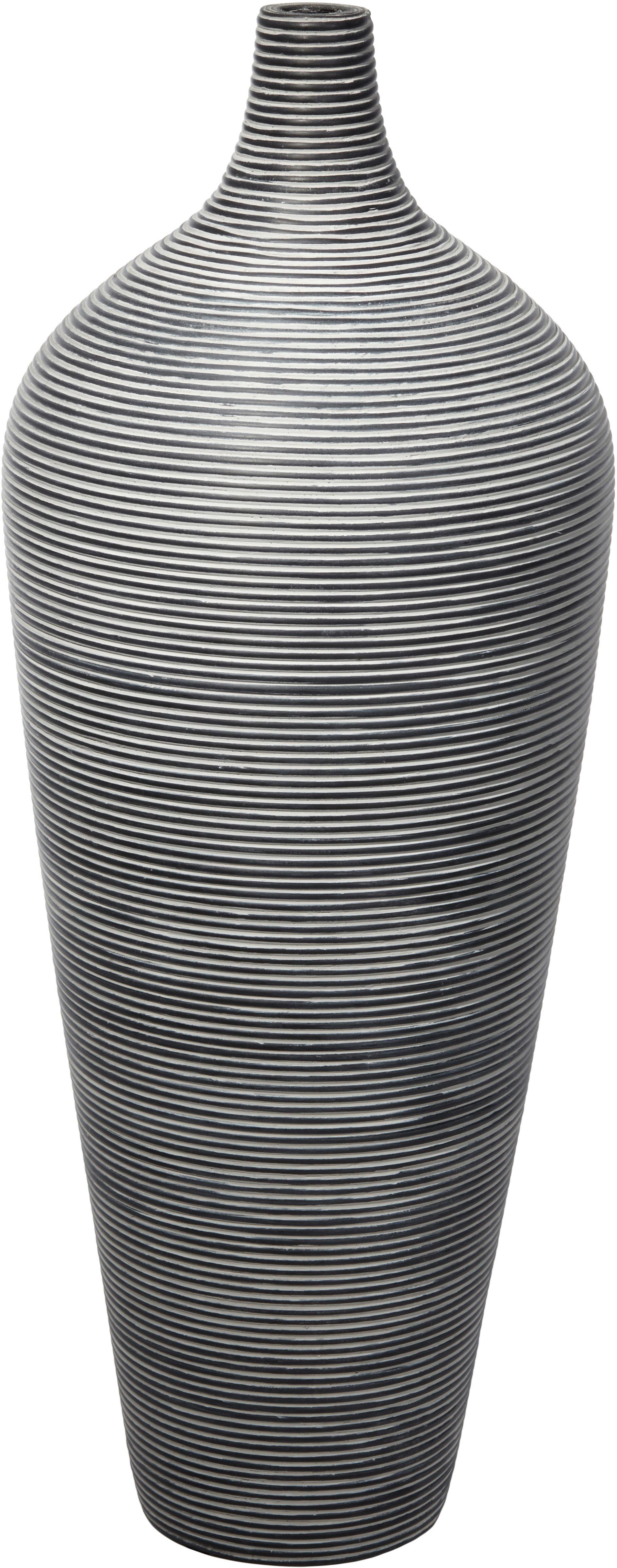 WAZON MARLENE - czarny, tworzywo sztuczne (30/80cm) - Modern Living