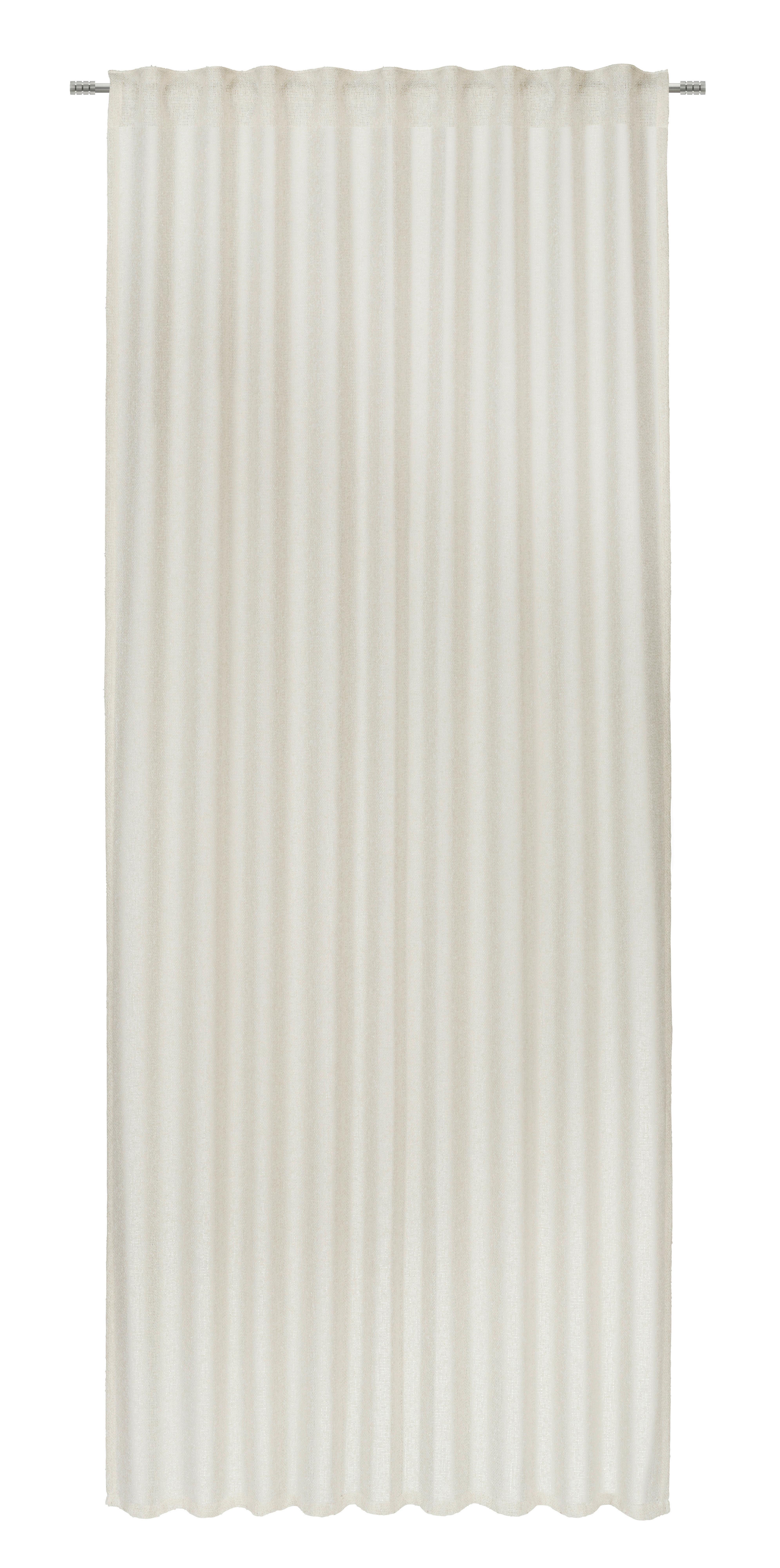 Fertigvorhang Jonna Naturfarben ca. 135x245cm - Naturfarben, LIFESTYLE, Textil (135/245cm) - Premium Living