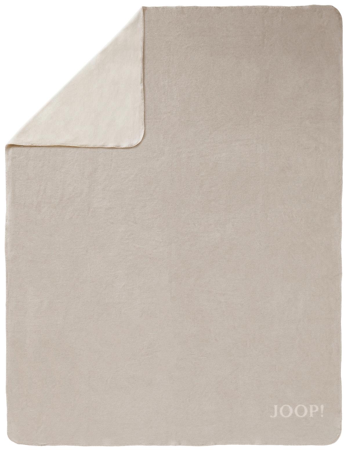 KOC DOMOWY JOOP! MELANGE-DOUBLEFACE - kolor naturalny/szary, Konventionell, tkanina (150/200cm) - Joop!