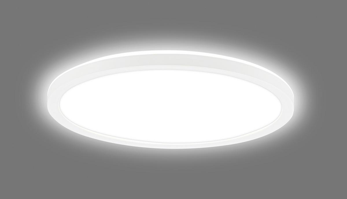 ŁAZIENKOWA LAMPA SUFITOWA LED 7525416 MOVE - biały, Basics, tworzywo sztuczne (29/3cm) - Briloner