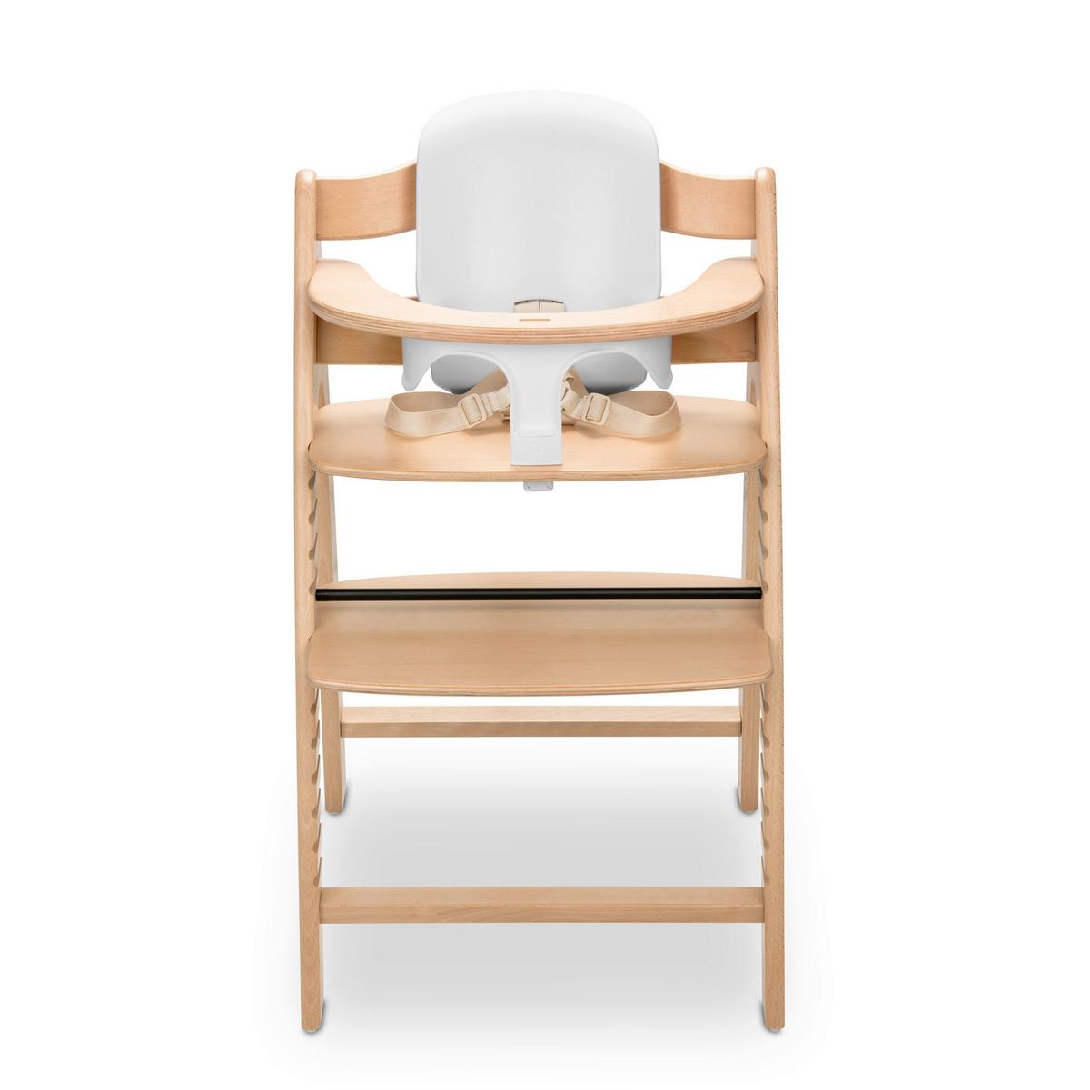SIEDZISKO DO WYSOKIEGO KRZESŁ HIGHCHAIR BABY SEAT - biały, Basics, tworzywo sztuczne (32,5/32/34,5cm) - Hauck