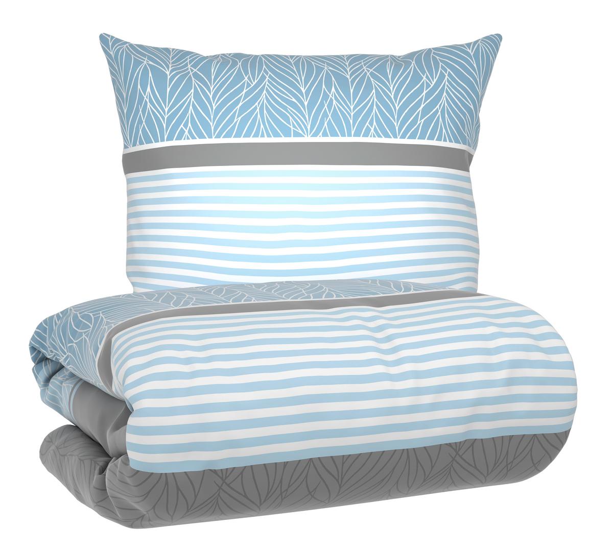 Bettwäsche Ronja Blau ca. 135x200cm - Blau, Textil (135/200cm) - Mömax