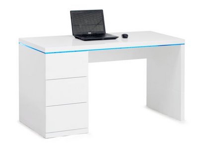 Schreibtisch in Weiß Hochglanz online kaufen ➤ mömax Schreibtisch in Weiß Hochglanz online kaufen ➤ mömax