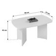Klubska Miza Magic - bela, les (90/43/57cm) - Mömax modern living Klubska Miza Magic - bela, les (90/43/57cm) - Mömax modern living