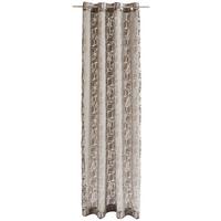 ZASŁONA NA PRZELOTKACH JOOP! J-FINE ORNAMENT - kolor bagienny/greige, Basics, tkanina (140/250cm) - Joop!