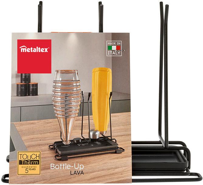 Edényszárító Tálca Bottle - fém (21/14/24,5cm)