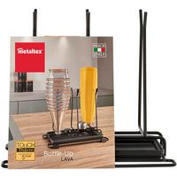 Edényszárító Tálca Bottle - fém (21/14/24,5cm)