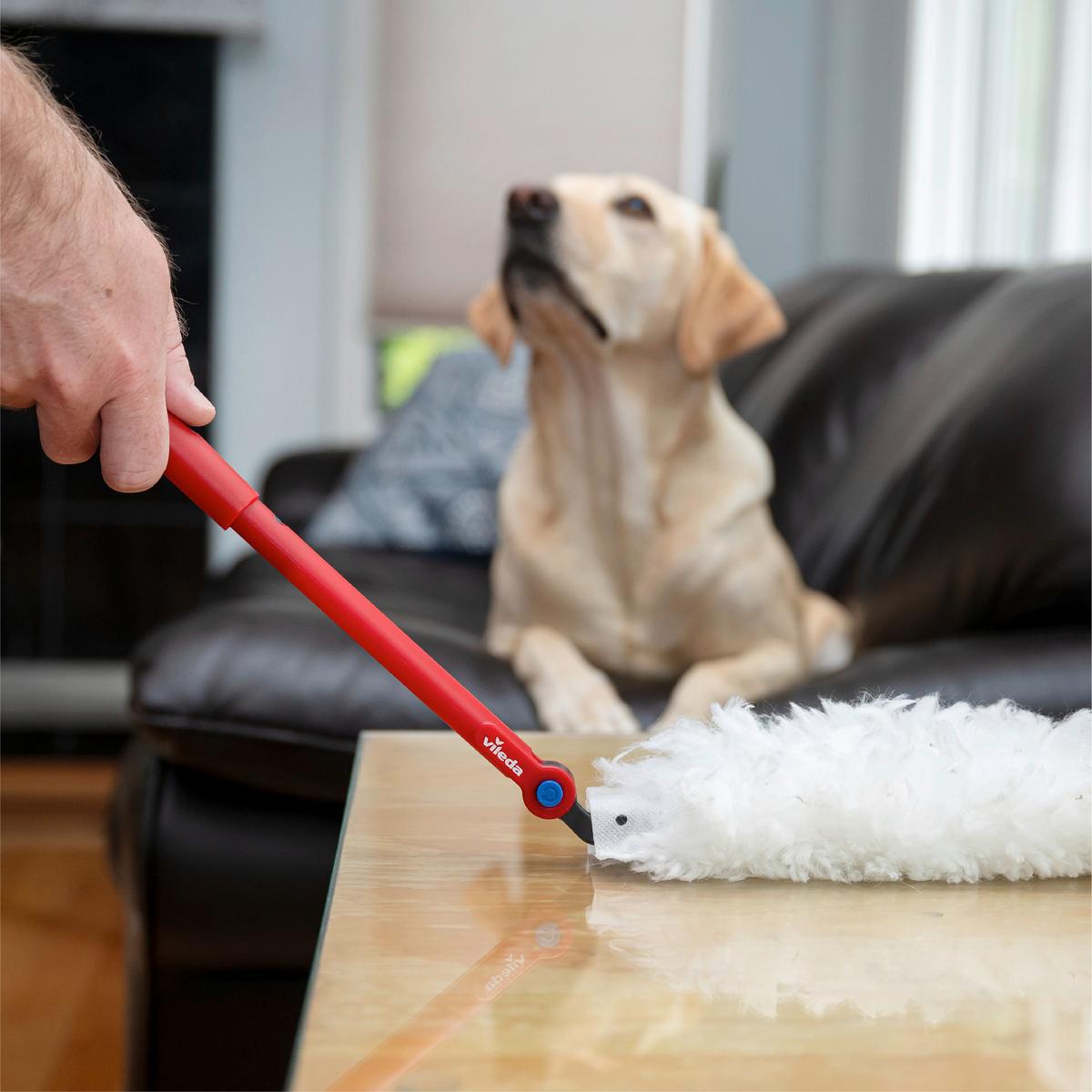 Portörlő 179434 - fehér, Basics, textil (4,5ml) - Vileda