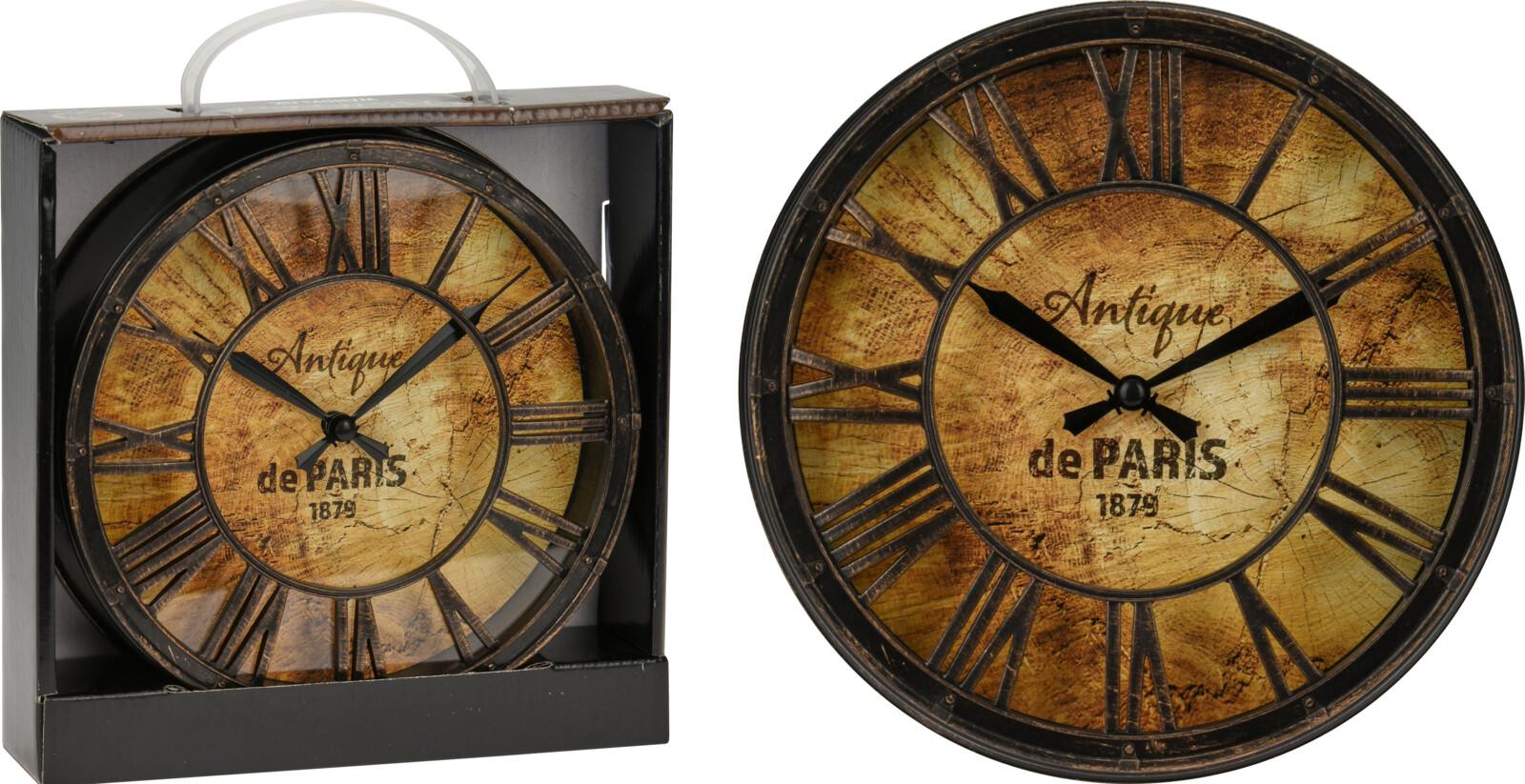 Falióra Clock - műanyag (22/22/5cm)