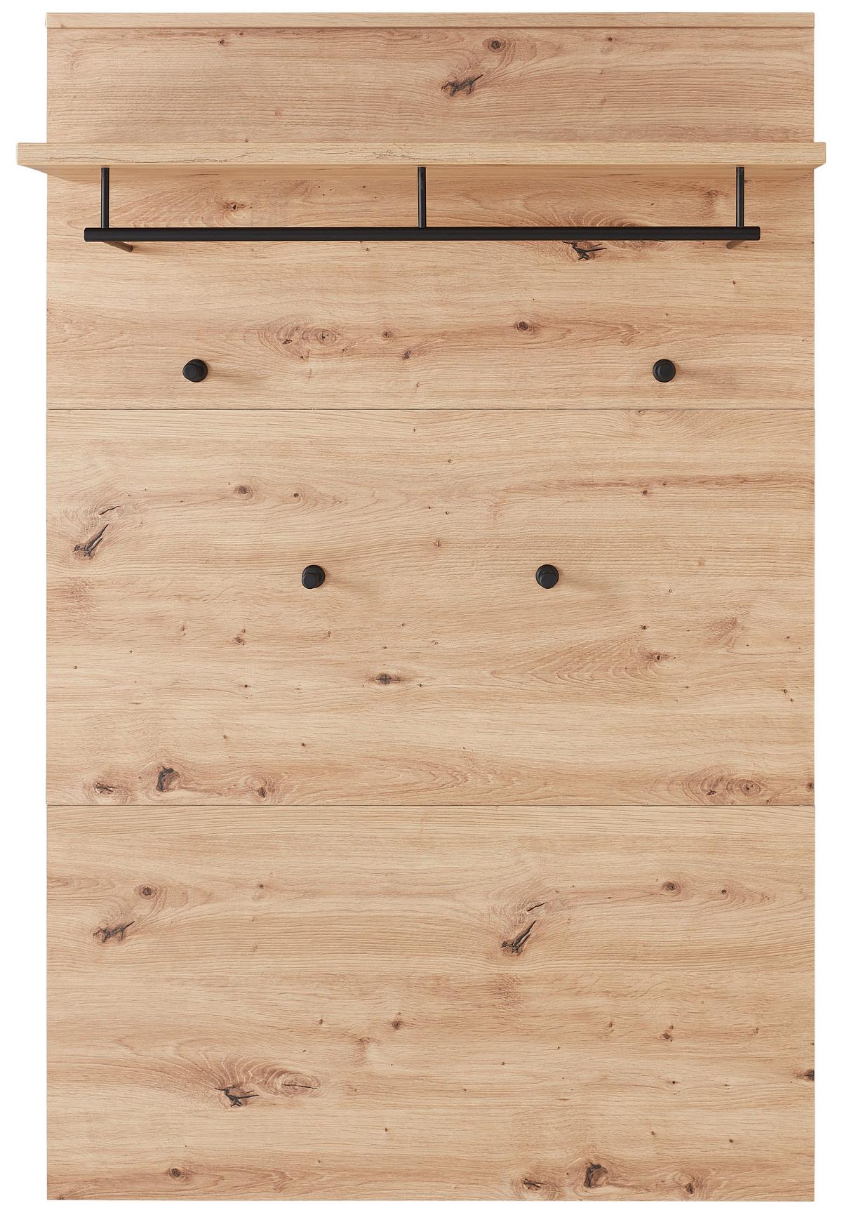 PANEL DO PRZEDPOKOJU BUFFALO - dąb artisan, Design, materiał drewnopochodny (84,2/129,6/29,6cm) - Voleo