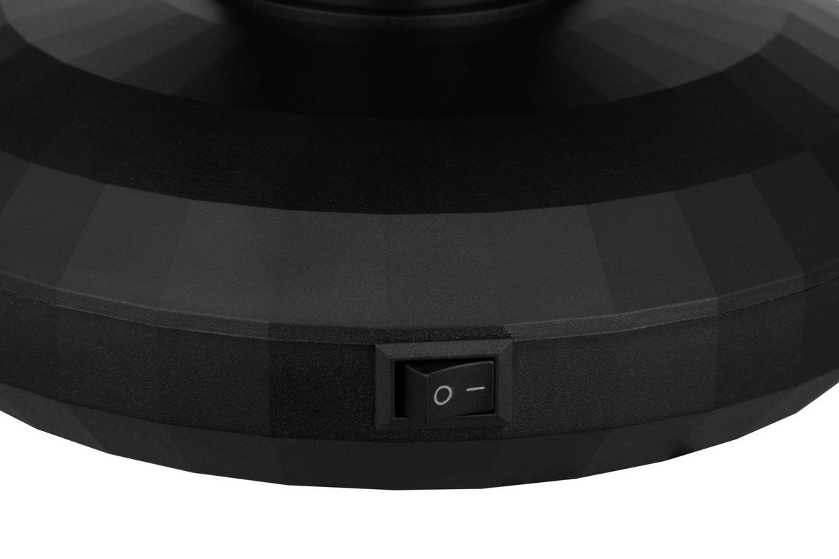 LAMPA DYSKOTEKOWA SALINAS - czarny, Basics, tworzywo sztuczne (15/21,5cm) - Novel