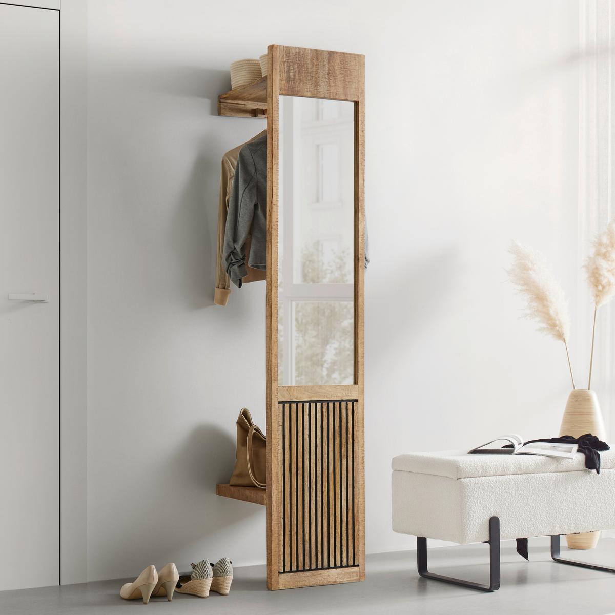 Garderobenpaneel Everest Naturfarben - Naturfarben, Natur, Holz (40/200/47cm) - Mömax