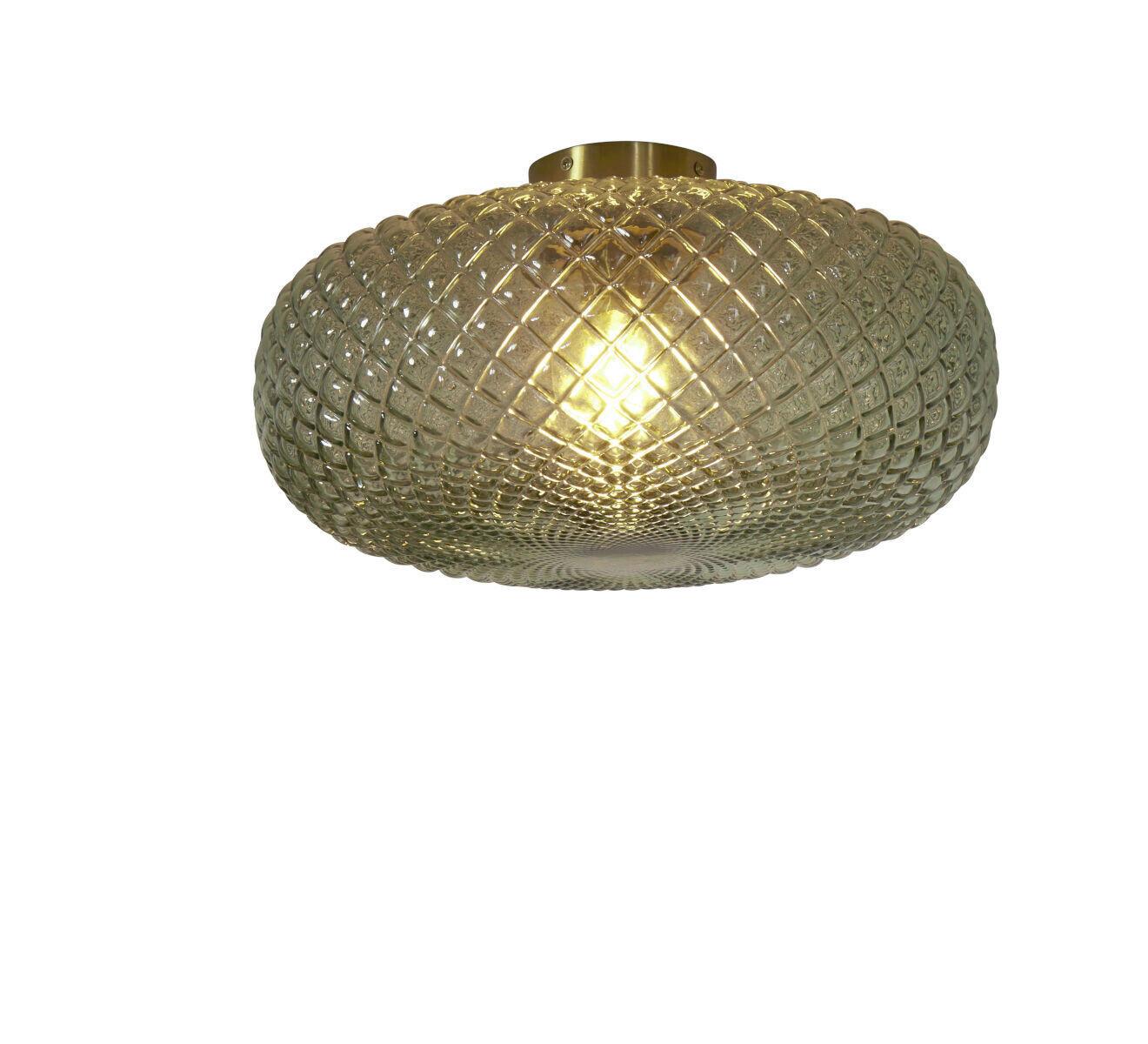 Mennyezeti Lámpa Venice - zöld, Trend, üveg (44cm) - It's about Romi