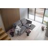 2-SITS SOFFA CAPE TOWN - mörkgrå/svart, Modern, metall/trä (200/98/93cm) - Mömax