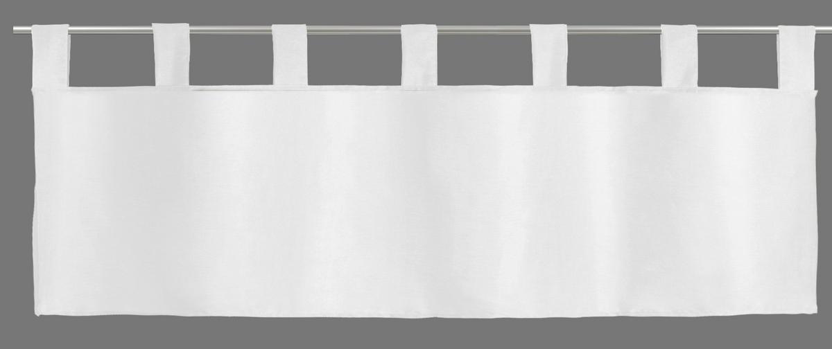 Vitrázsfüggöny Alster 140/50 - fehér, textil (140/50cm)