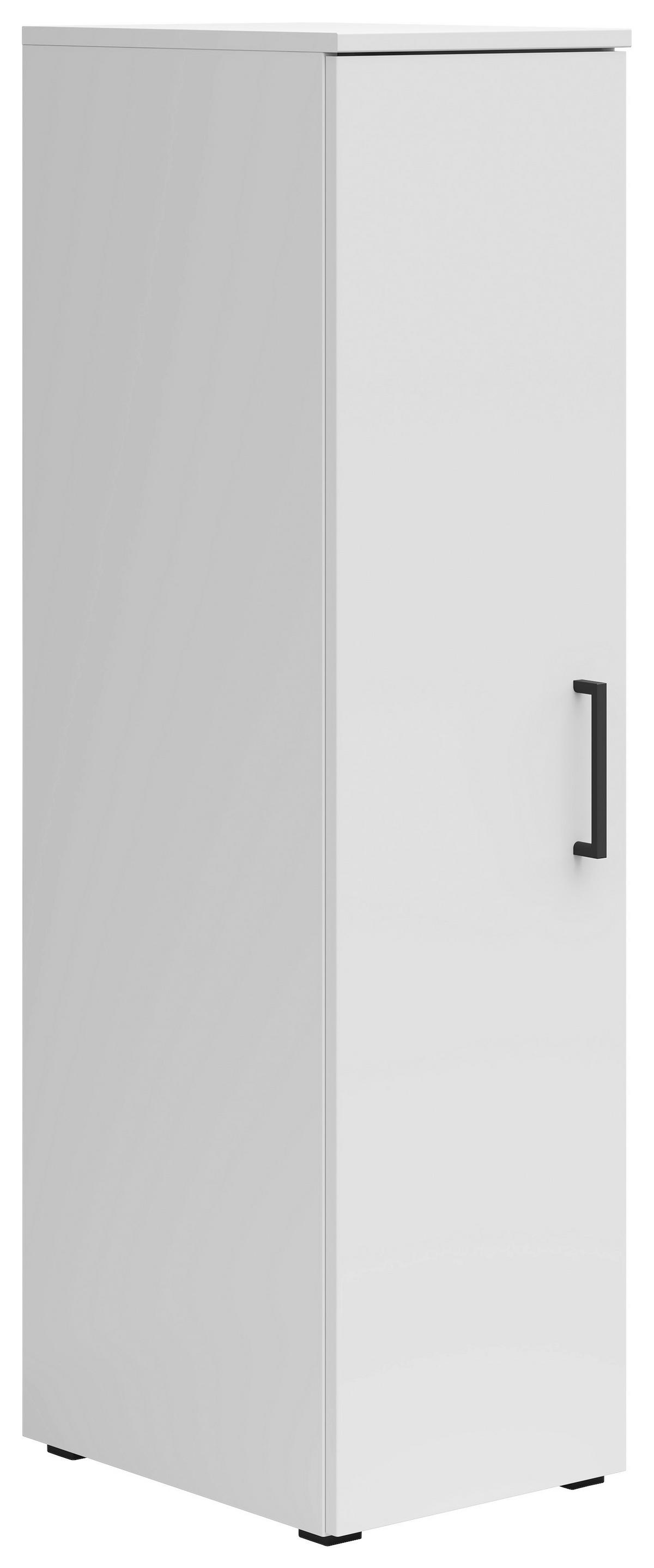 Omara Multistauraum, Bele Barve - črna/bela, Moderno, umetna masa/leseni material (30/115/40cm) - Premium Living