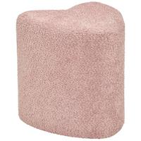 HOKER ANIKA - jaskrawy róż, Trend, materiał drewnopochodny/tkanina (41/44/41cm) - Xora