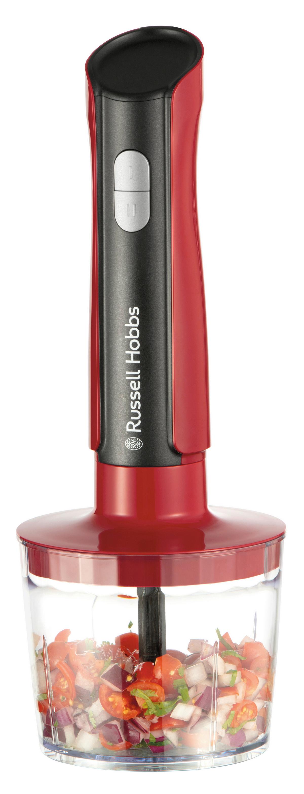 Botmixerszett Russell Hobbs Desire Red - piros, Modern, műanyag (5/41cm) - Russell Hobbs