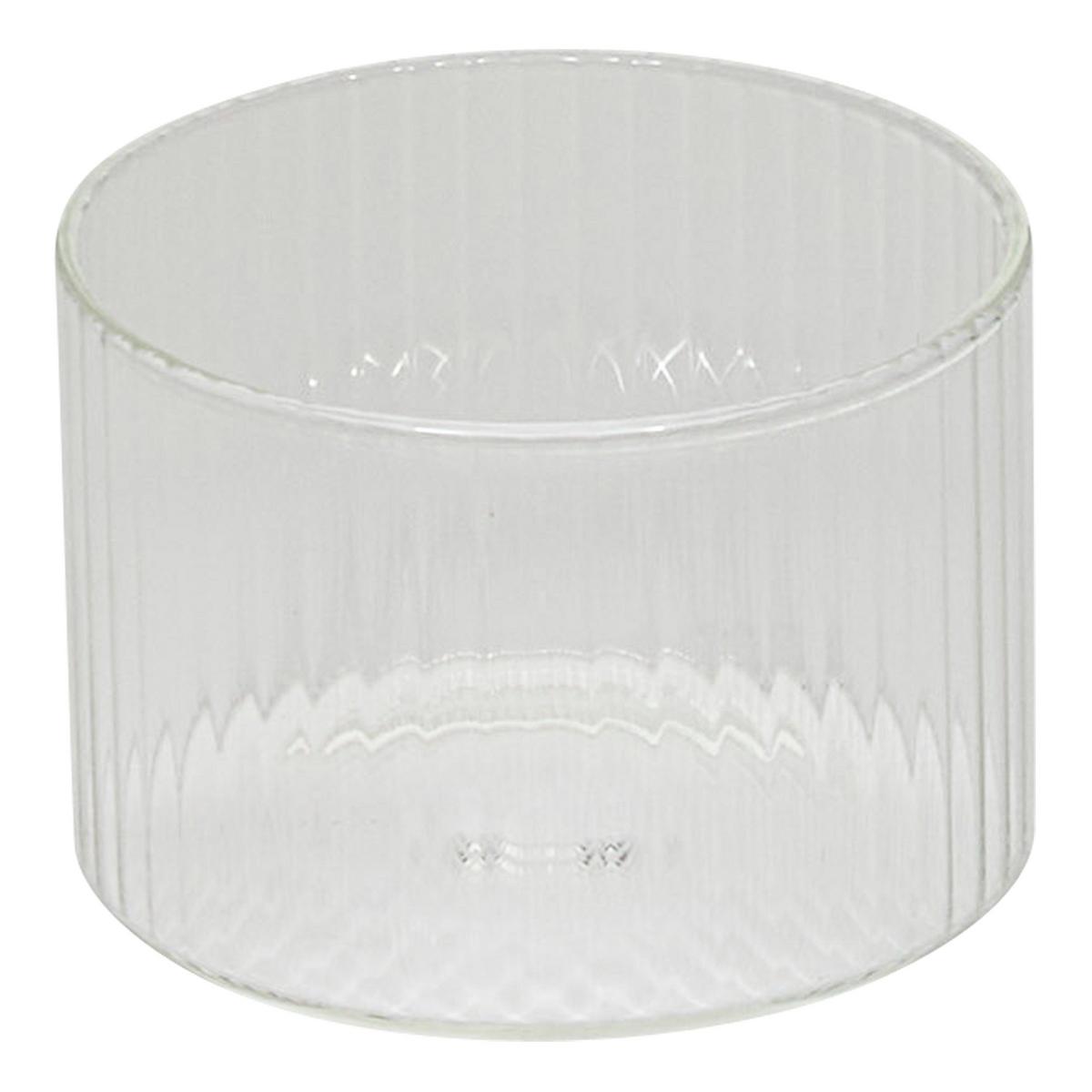 Set organizatoare cosmetice Will 5/1 - maro/transparent, Basics, sticlă/lemn (14/9,7/26cm)