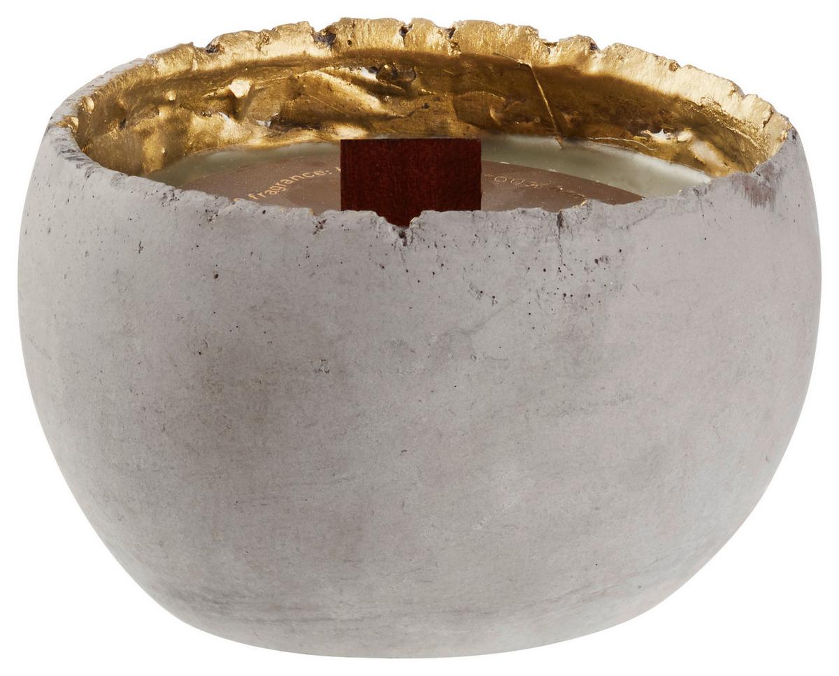 Gyertya Cserépben Coconut - barna, Modern, kő/kerámia (12,5/8cm) - Modern Living