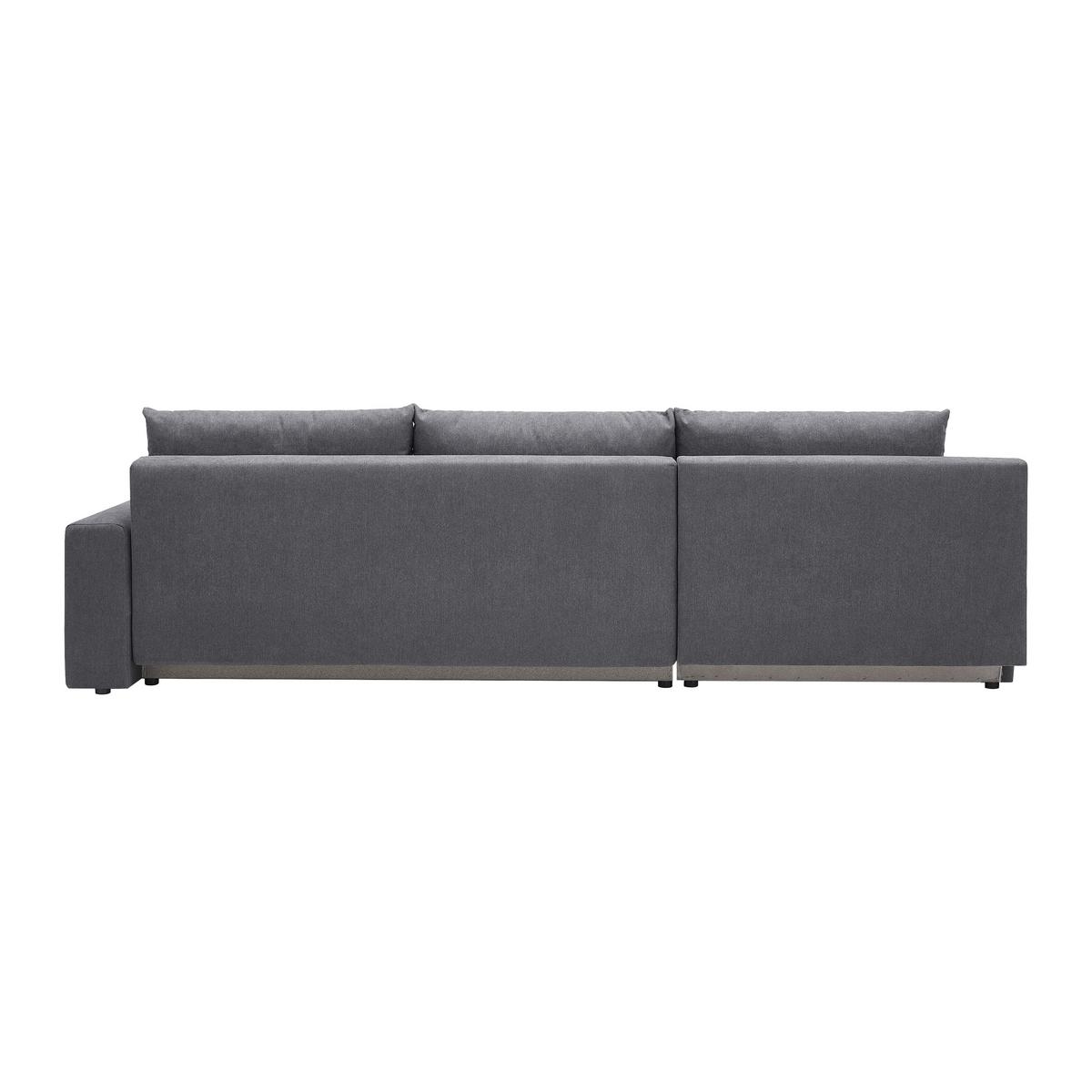 Sedežna Garnitura Adriano, Siva, Ležišče, Predal - siva/črna, Moderno, tekstil (313/91/217cm) - Mömax