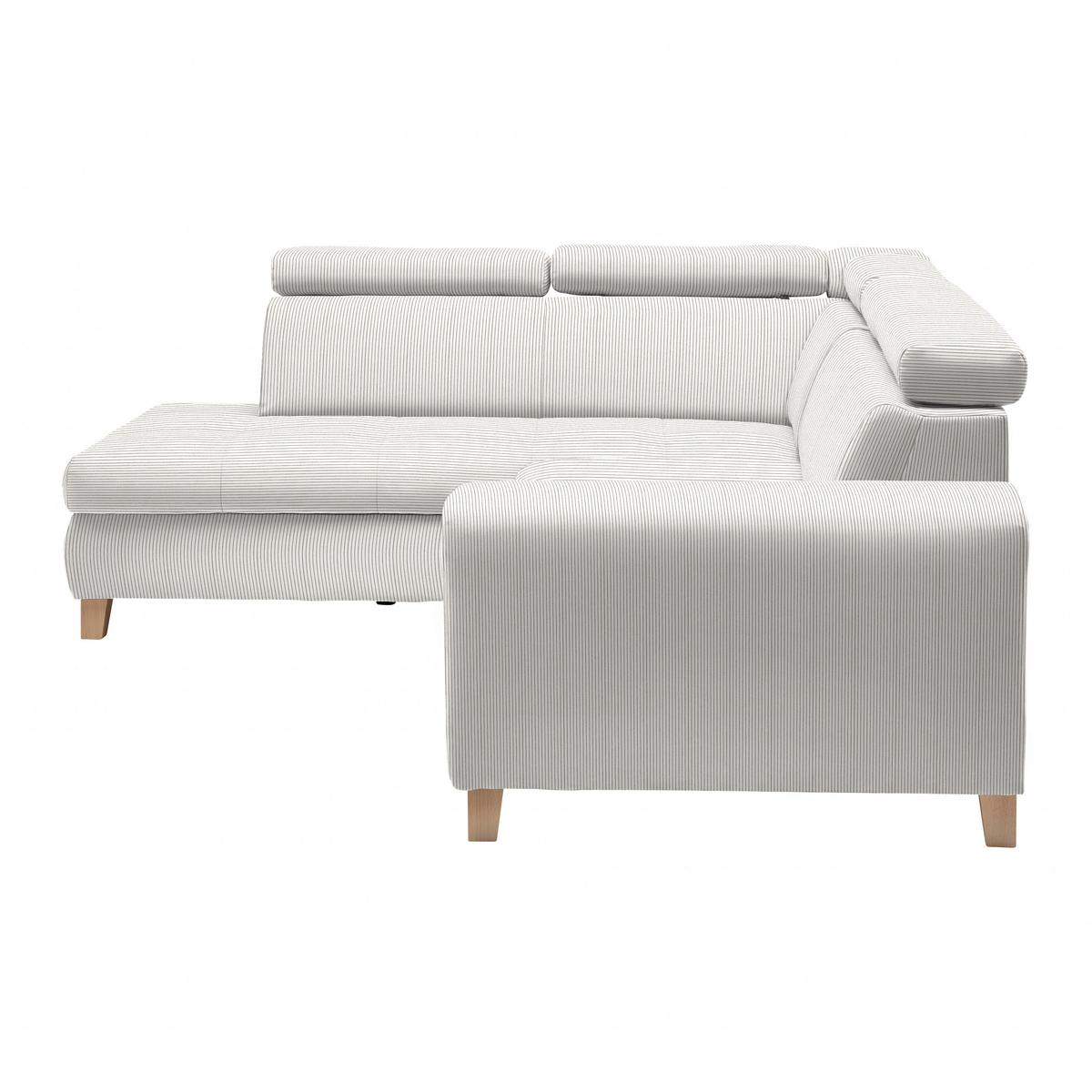 Kutna Garnitura Lugo - bež, Moderno, drvo/metal (205/98/266cm) - Modern Living