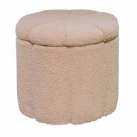 Ülőke Barna Deho - barna, Modern, faalapú anyag/textil (45/40cm)