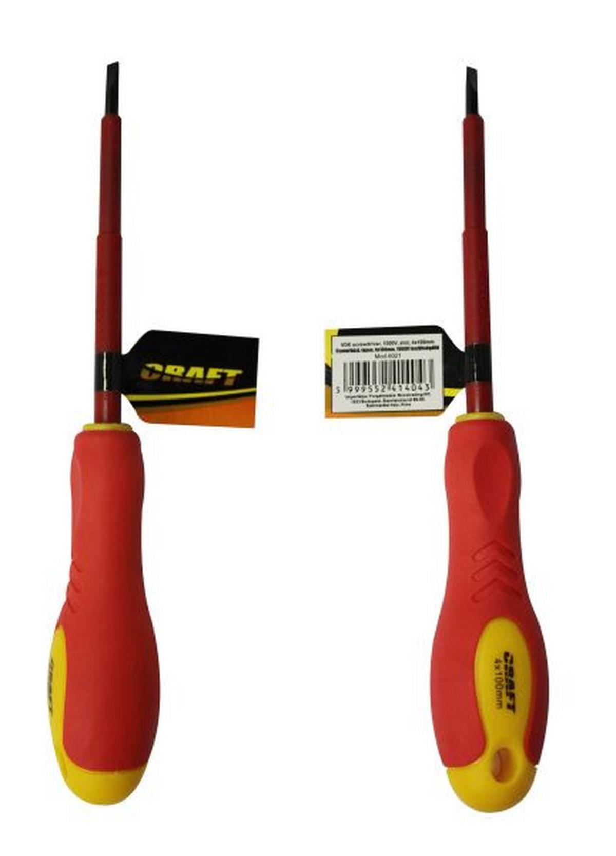 Csavarhúzó Feszültségálló - Konventionell, műanyag/fém (15/2,5/2,5cm)