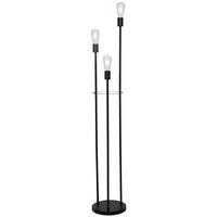 Podna Svjetiljka Molly - crna, Konvencionalno, metal (25/140cm) - Modern Living