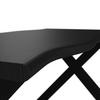 MATBORD LAUREL - svart, Modern, metall/trämaterial (180/90/76cm) - Bessagi Home