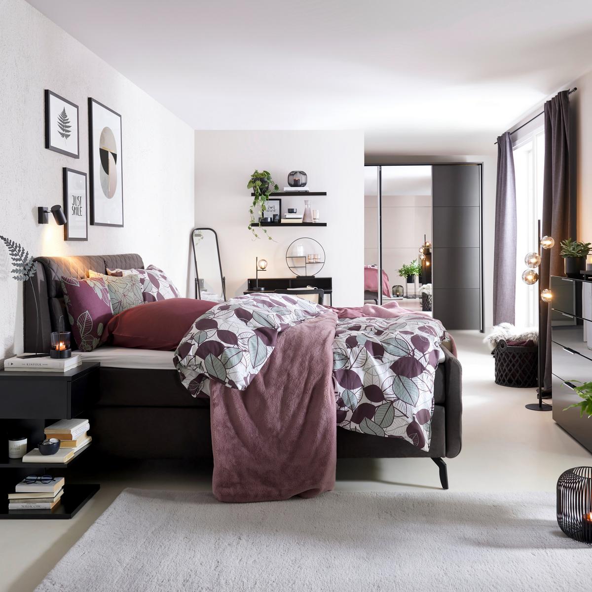 Ágyneműhuzat-garnitúra Blätterwald - színes/fehér, Modern, textil (140/200cm) - Modern Living
