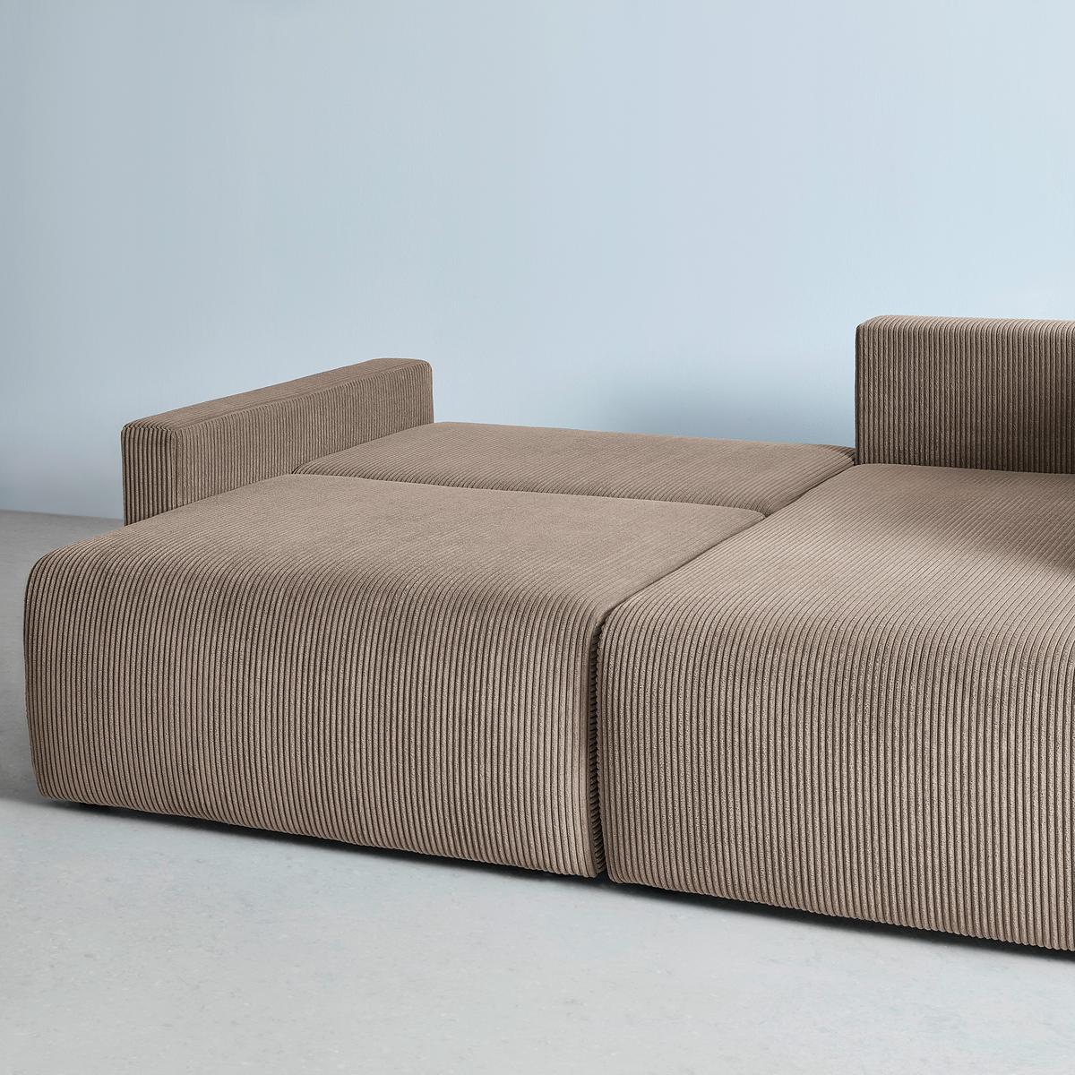 Coltar DIOS - taupe, Modern, lemn/metal (228/91/146cm) - Best Price