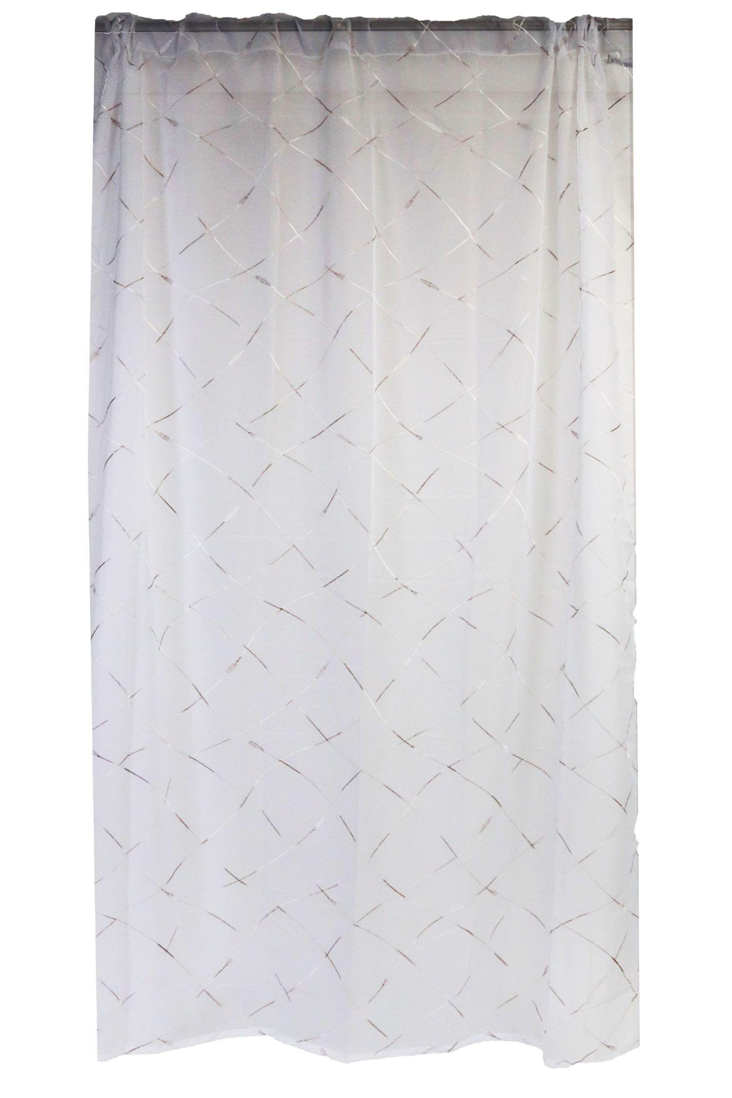 Draperie gata confecționată 51172 - bej, textil (140/240cm)