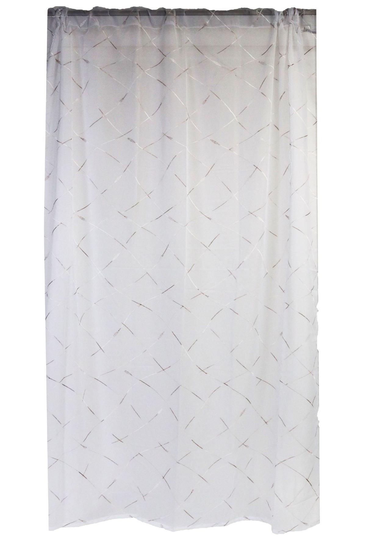 Draperie gata confecționată 51172 - bej, textil (140/240cm)