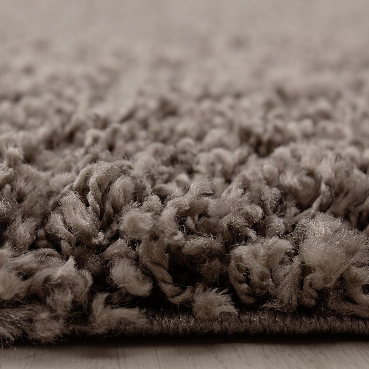 Hochflorteppich Life Taupe ca. 240x340cm - Taupe, KONVENTIONELL, Textil (240/340cm) - Novel