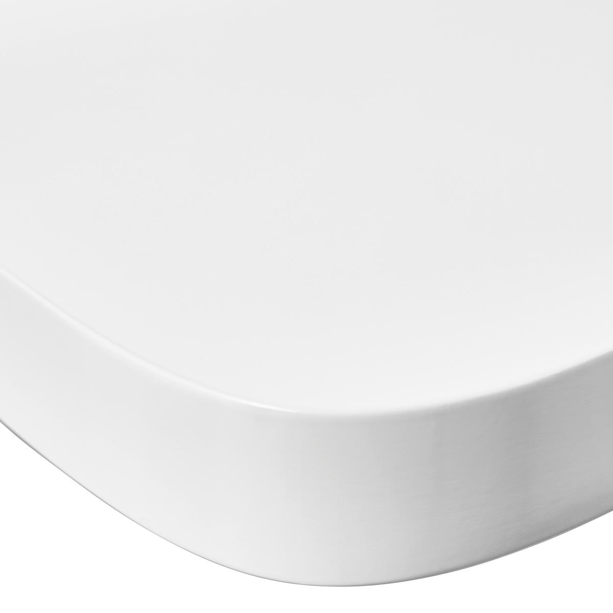 PÓŁKA ŚCIENNA RON - biały, Basics, materiał drewnopochodny (80/2,5/20cm) - Xora