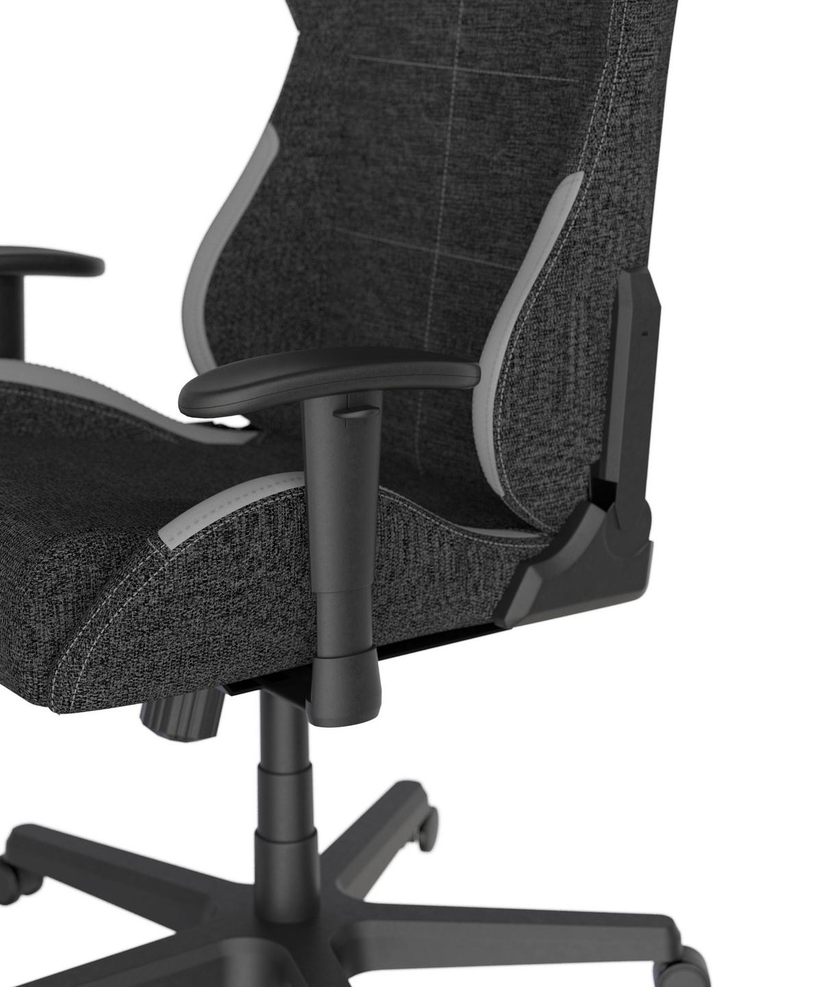 Gamingstuhl Formula Grau/ Schwarz - Schwarz/Grau, KONVENTIONELL, Kunststoff/Textil (70/129/70cm) - Dxracer
