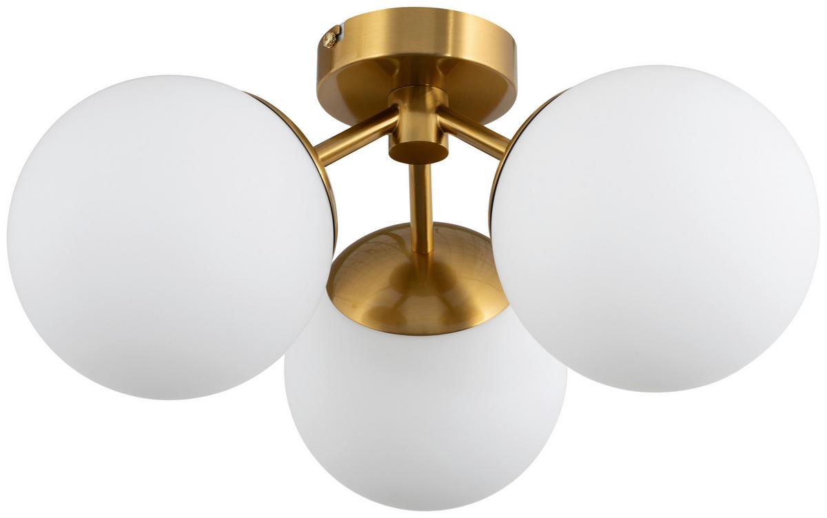 LAMPA SUFITOWA PINA - biały, Trend, metal/szkło (35/20cm) - Novel