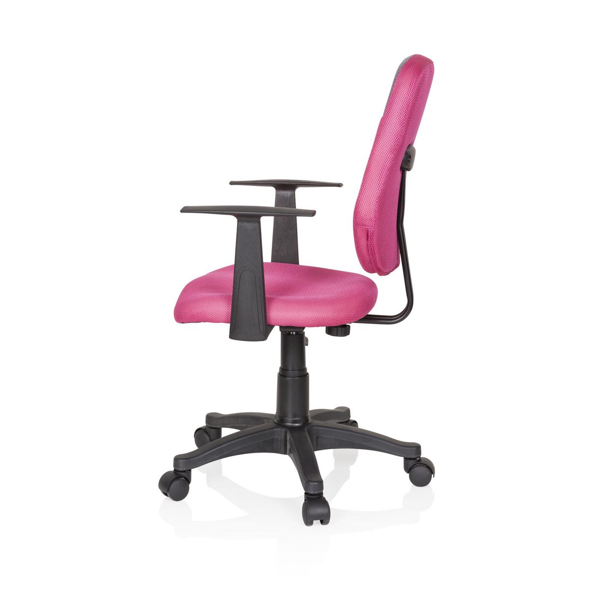 Otroški Vrtljivi Stol Kiddy Style, Roza, Siva - pink/siva, Basics, umetna masa (56/89-99/50cm) - MID.YOU