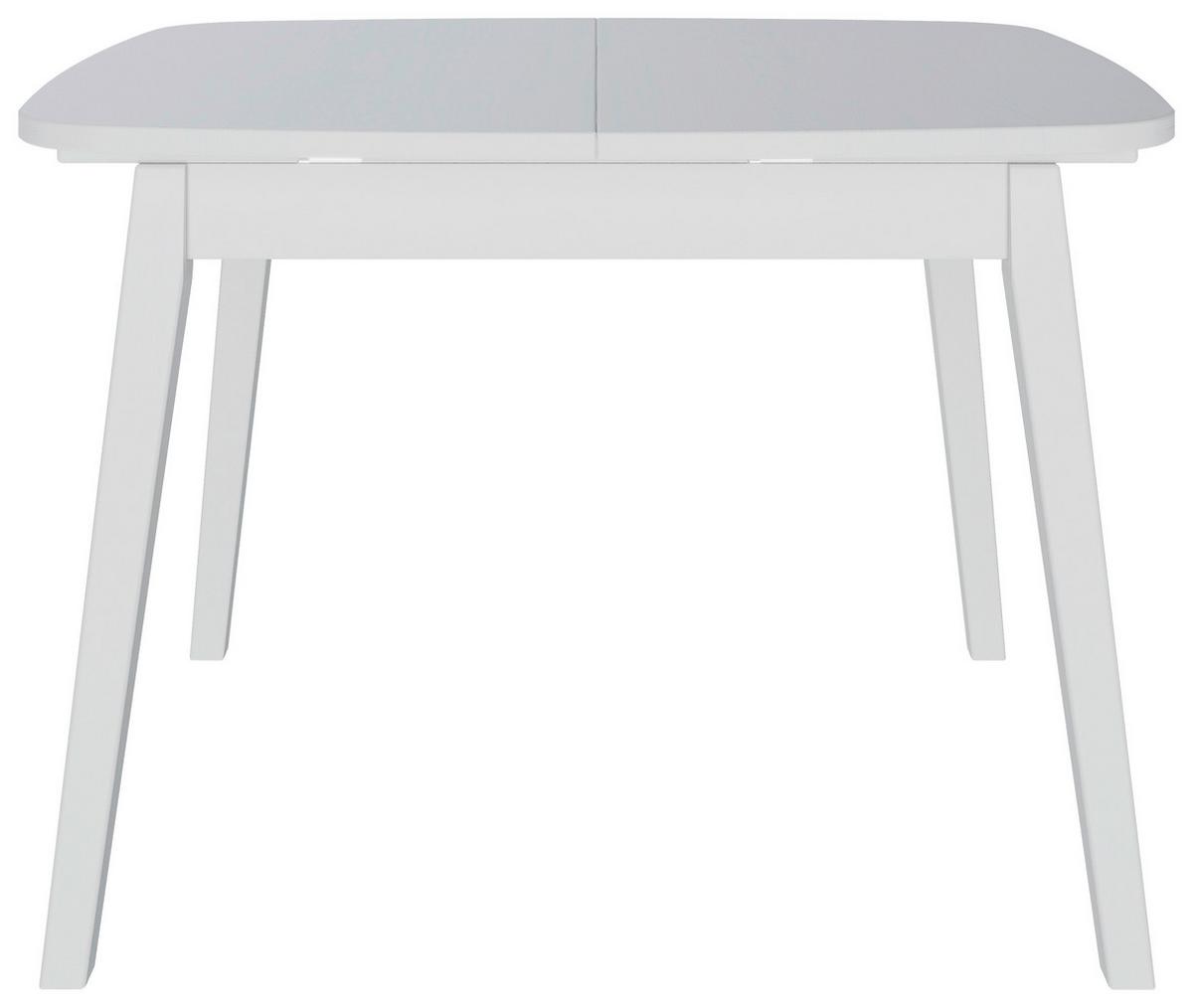 STÓŁ DO JADALNI CLAUDIA - biały, Modern, materiał drewnopochodny/drewno (110/90/76,5cm) - MID.YOU