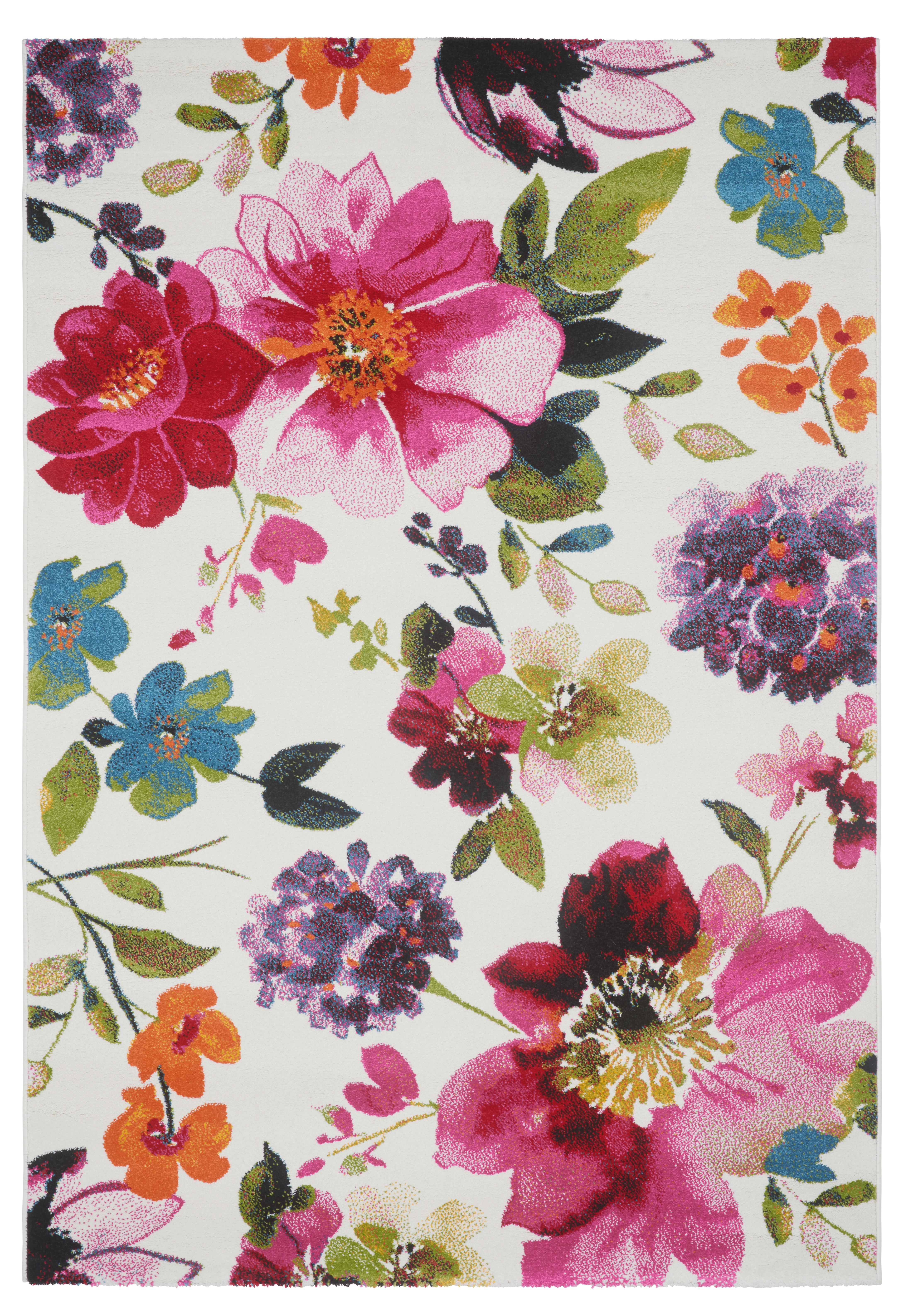 Webteppich Celine 1 Multicolor ca. 80x150cm - Multicolor, MODERN, Textil (80/150cm) - Mömax