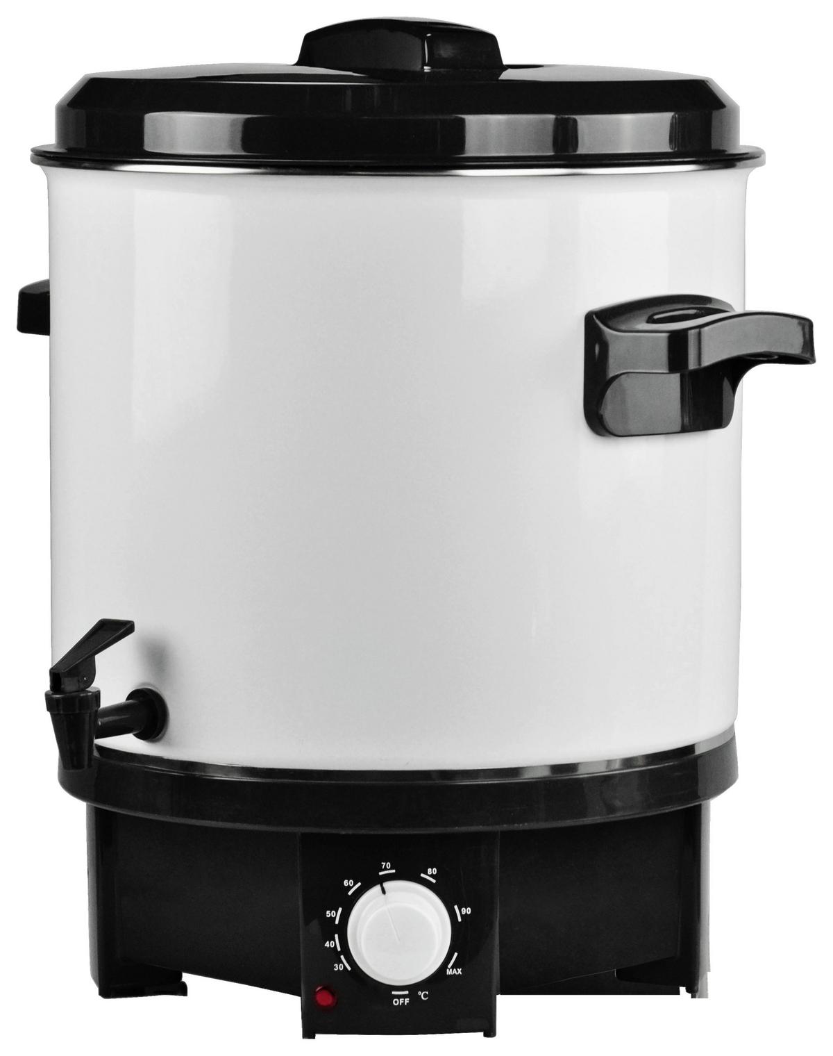 GARNEK ELEKTRYCZNY CHARLIE - czarny/biały, Basics, tworzywo sztuczne/metal (46/48,5cm) - Atrigo