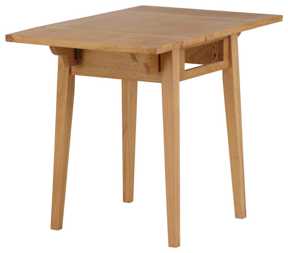 ESSTISCH YAKIDON - Beige, Design, Holz (60/72/45cm) - Livetastic
