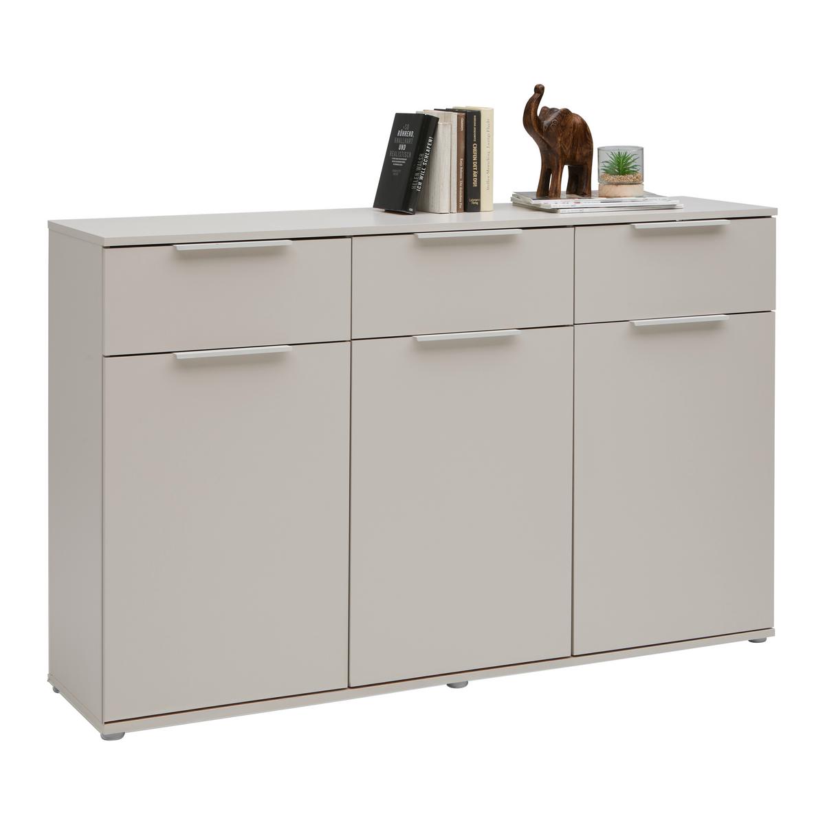Komoda Dune - kašmir, Moderno, kovina/leseni material (150/95/38cm) - Mömax