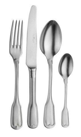 Jedilni Pribor Vittoriale Stone, 24-Delni - barve nerjavečega jekla, Basics, kovina (25,5/7/5,3cm) - Pintinox