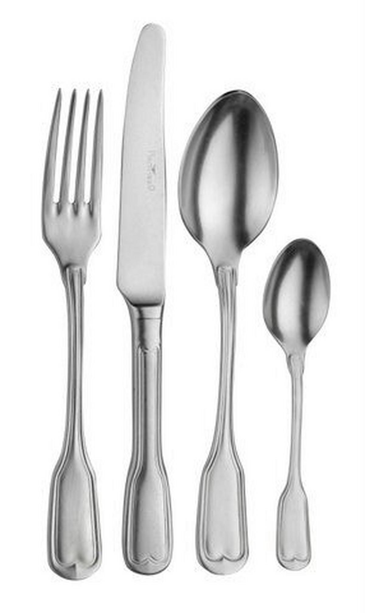 Jedilni Pribor Vittoriale Stone, 24-Delni - barve nerjavečega jekla, Basics, kovina (25,5/7/5,3cm) - Pintinox